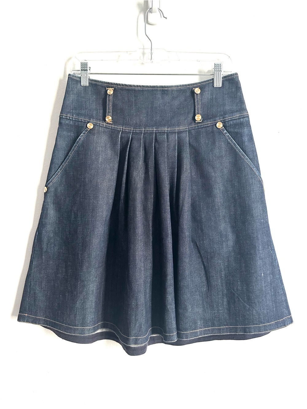 Lillie Rubin Denim Skirt